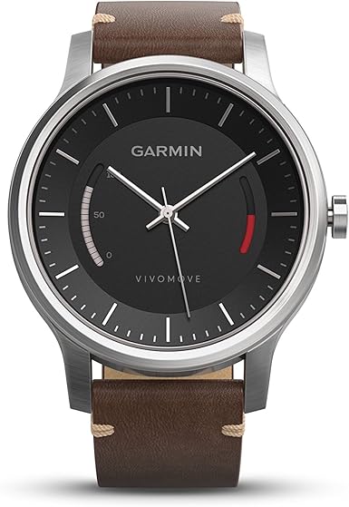 garmin vivomove stainless steel