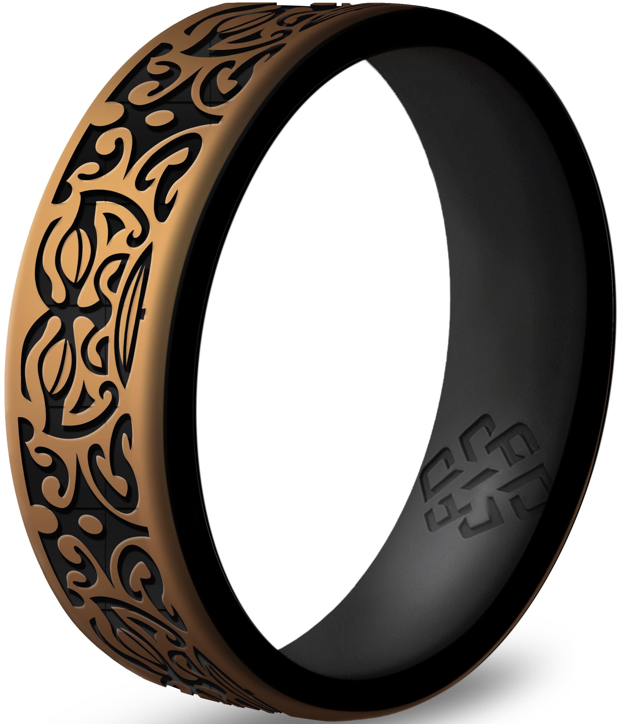 Knot Theory Warrior of Wisdom Silicone Ring in