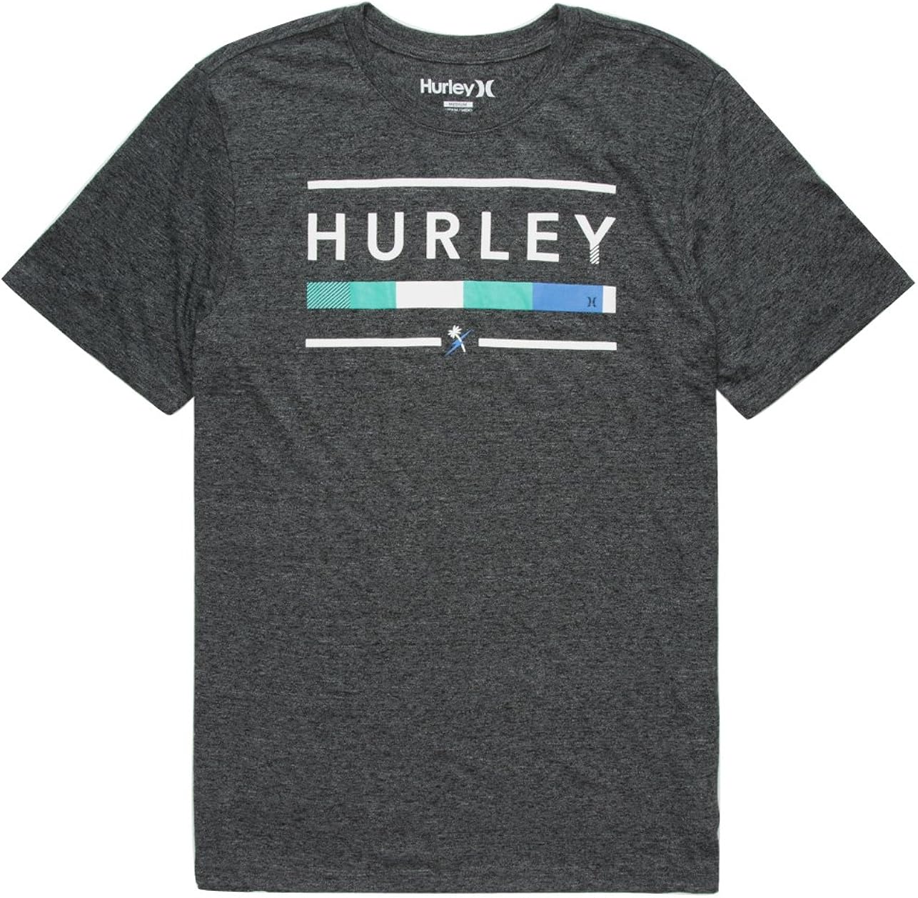 Hurley Men's Jockey Triblend Tee, Black (00A), XLarge