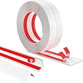 Mavionor Wall Corner Protector Peel and Stick Wall Molding Trim Flexible Self Adhesive Inside & Outside Wall Corner Guards Molding Trim for Wall Edge Corner Ceiling, 1.6 in x 30 Ft, White