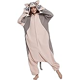 DarkCom Sphynx Cat Onesie Halloween Costume One Piece Unisex Adult Pajamas Women Men Sleepwear Christmas Pajamas