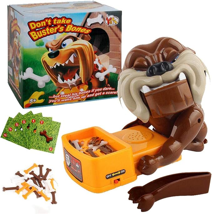 Bad Dog Game Tricky Dog Toy Flake Out Bad Dog Bones Card Funny Parent