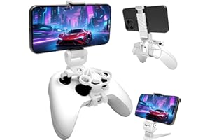 TXW Mini Steering Wheel with Phone Holder for X-box One/X-box Series X|S Game Controller,Racing Games Controller Steering Wheel Attachment Accessory