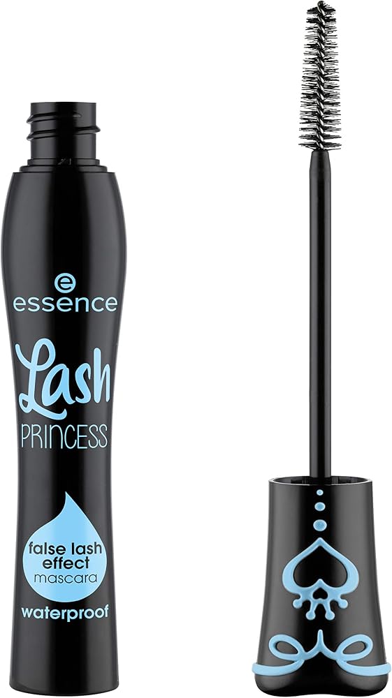essence Lash Princess False Lash Waterproof Mascara, Black (Pack of 1) | Lengthens & Adds Volume, No Smudge, No Flake, Long L
