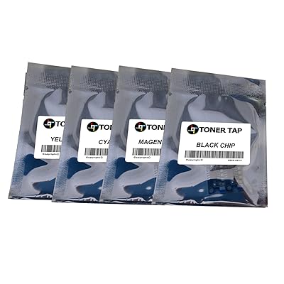 Toner Tap Imaging Drum Unit Chips for Konica Minolta Bizhub C224 C224e C284 C284e C364 C364e, for DR-512K, DR-512C, DR-512M, DR-512Y, Black, Cyan, Magenta and Yellow Chips