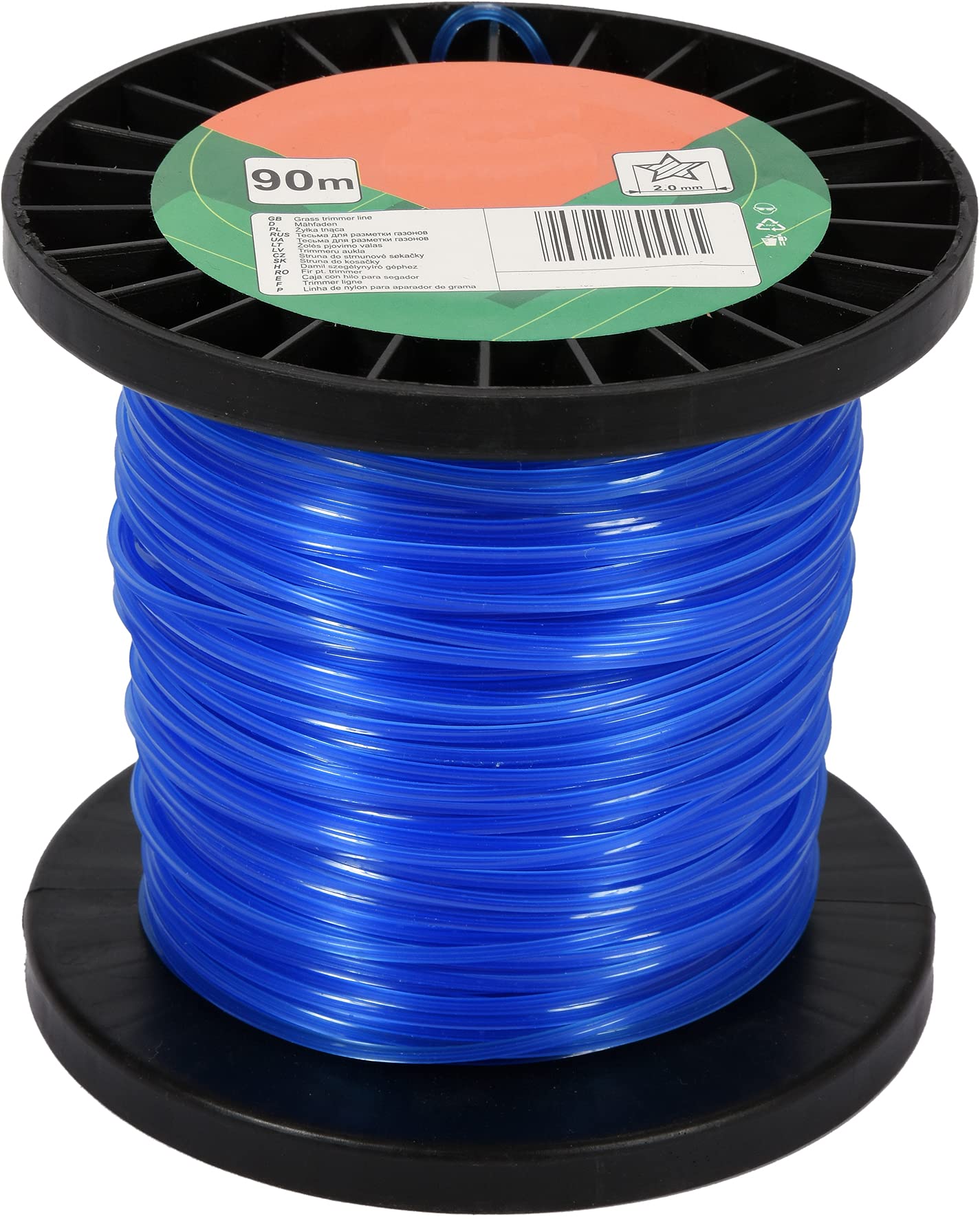 Trimmer line on Spool 2.0 mm x 90 m