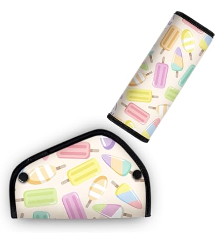 Seat Belt Cover Pad For Kids, Cute Seatbelt Covers, Cute Cartoon Car Seat Belt Cover Pads, Car Seat Shoulder Strap Pads, Seatbelt Cushion For Kids, Car Seat Strap Covers For Boys Girls