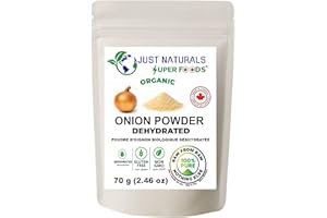 Just Naturals Superfoods Onion Powder | Raw & Pure | Gently Dehydrated | No Added Sugar, No Preservatives, No Sulphites, No M