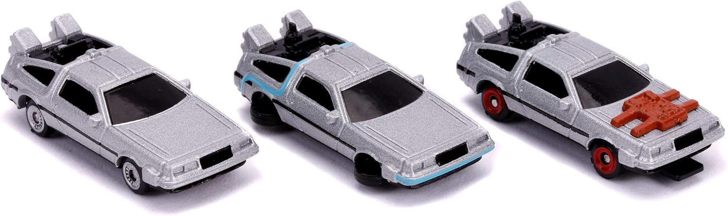 Jada - Back to The Future Nano 3 Pack, Silver - Image 5