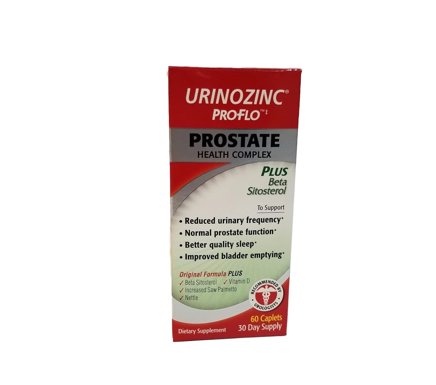 DSE Urinozinc Plus with BetaSitosterol Supplement, 60 Count eBay