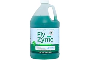 Kinzua Environmental Fly-Zyme, Highly Concentrated Enzyme Drain Cleaner for Pipes, Drain Gel for Fruit Flies, Organic Waste Degrader & Odor Neutralizer, 1 Gallon
