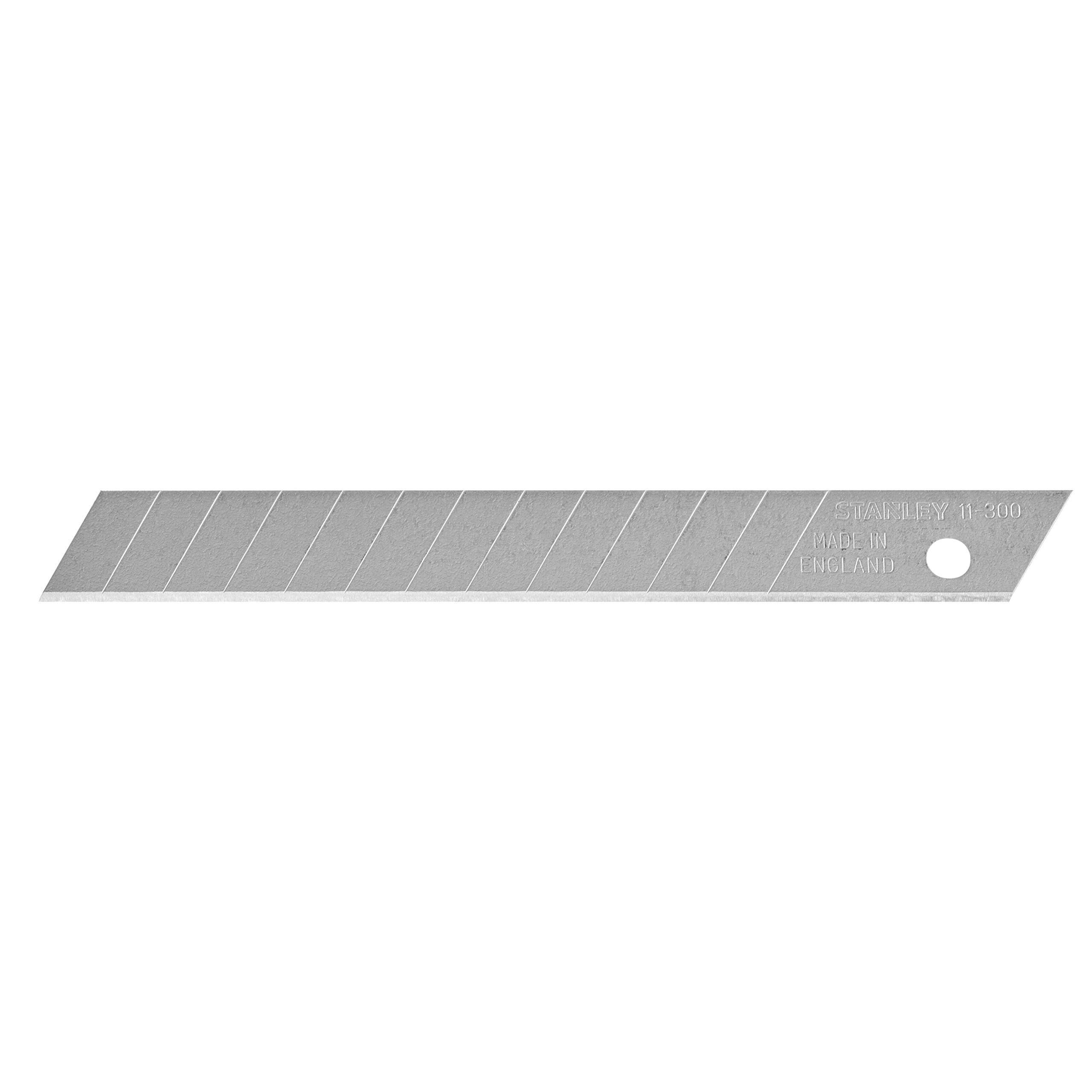 Stanley Snap Off Blades 011300 (10) 9 MM, Silver — image 1