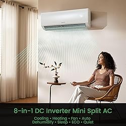 Waykar 12000BTU Wifi Enabled Mini Split Air