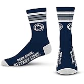 FBF NCAA unisex-adult 4 Stripe Deuce Crew Ncaa