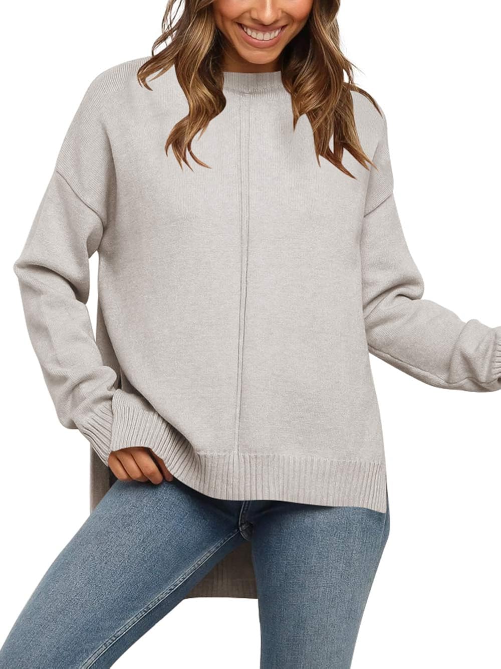 side slit sweater