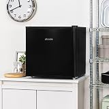 Abode Table Top Freezer 31L Black Freestanding 4 Star Reversible Door 1 Shelf view 2