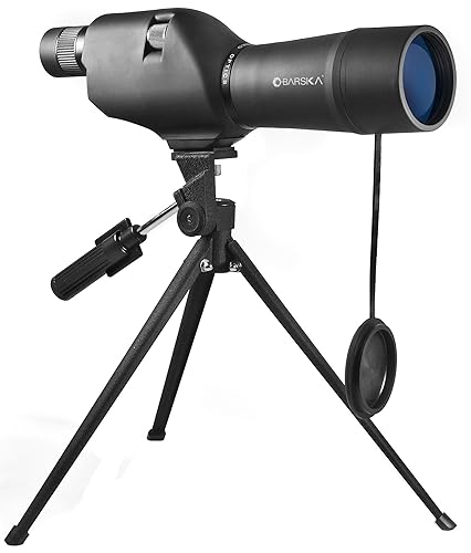 BARSKA 20-60x60 Waterproof Straight Spotting Scope with Tripod - Best-valued Spotter Scopes