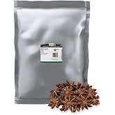 Frontier Co-op Organic Whole Star Anise 1lb - Dried Whole Star Anise Pods
