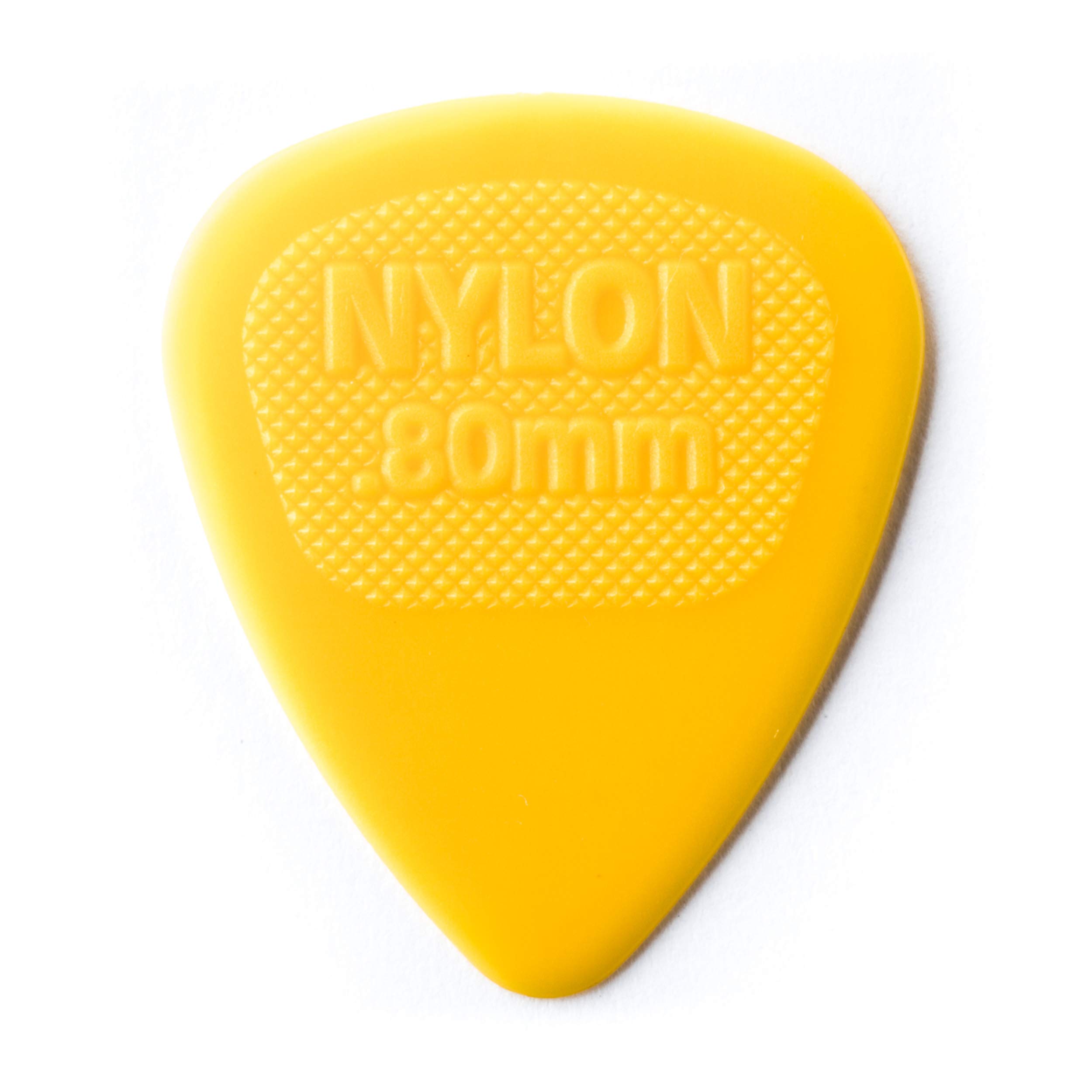 Dunlop 443R.80 Nylon MIDI Standard, Yellow, .80mm, 72/Bag