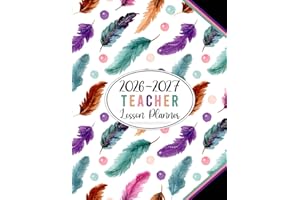 2026-2027 Teacher Lesson Planner: Academic Year Monthly and Weekly Class Organizer with Calendar | Grade and Record Book for 