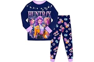 Unisex Kids Demon Costume Hunters Cartoon Characters Print Tops 2PCS Long Sleeve Anime Clothing Outfit Rumi Pants Set