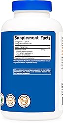 Nutricost Milk Thistle 250mg, 240 Capsules