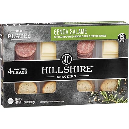 Hillshire Snacking Plates White Cheddar And Genoa Salame 11 04