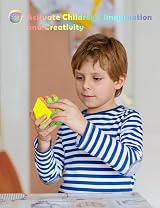 ROXENDA 5x5 Speed Cube Stickerless Frosted Fast Turn 3D Puzzle Toy view 4