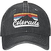 Sefgaen Cap Colorado Mountains Cap Women Dad Hats with Design Hat
