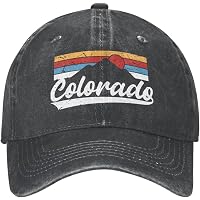 Custom Women's Ponytail Trucker Hat With Colorado State Heart Flag Embroidery - Adjustable Distressed Cap