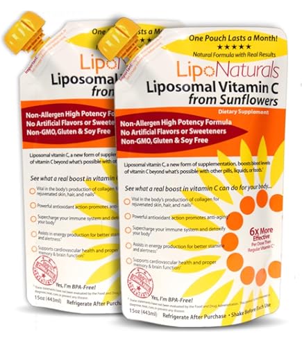 Amazon.com: Lipo Naturals Liposomal Glutathione Complex Liquid (30 Doses) -  Natural Formula Immunity + Liver Health + Anti-Aging Support with Vitamin C 