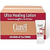Curel Ultra Healing Intensive Fragrance-Free Lotion For Extra-Dry Skin, Dermatologist Recommended, Ideal for Sensitive Skin, 