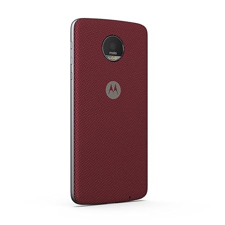 Lenovo ASMCAPRDNYEU Moto Style Shell Schutzhülle (geeignet für Moto Z und Moto Z play) crimson ballistic nylon fabric