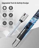 VEHHE 2 Pack Rechargeable Lighter with LED Display 360° Flexible Neck USB view 4