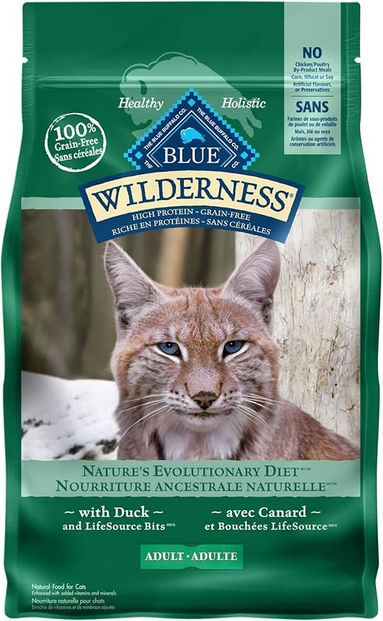 Blue Buffalo Wilderness High Protein Grain Free, Natural Adult Dry Cat