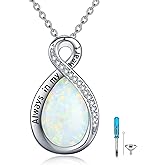 Teardrop Urn Necklace for Ashes Sterling Silver Filigree Celtic Teardrop Cremation Jewelry for Ashes Memory Jewelry for Women