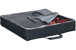 BrylaneHome 71/2' Pop-Up Tree Storage Bag - Gray