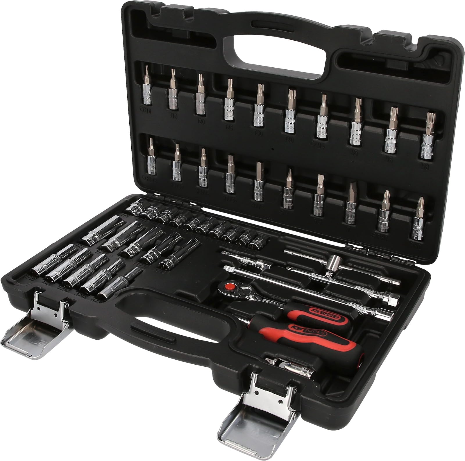 KS Tools 918.0847 1/4-inch Chrome+ Socket Set (47 Pieces)