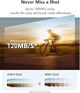 Lexar Silver Pro SD Card 2x128GB UHS-II V60 U3 C10 280MB/s Read 120MB/s Write view 3