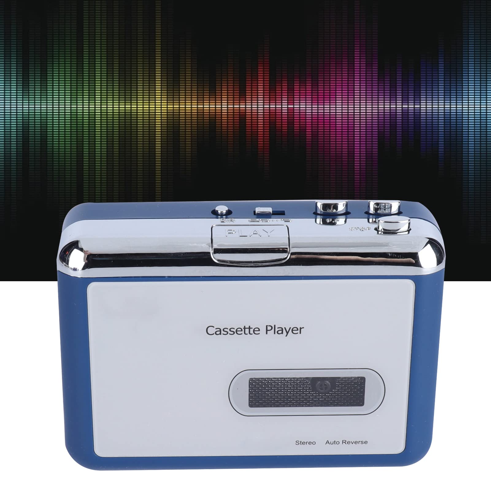 Cassette Player with Headphones Wireless Auto Reverse Bluetooth Speaker Portable Voice Audio Recorder