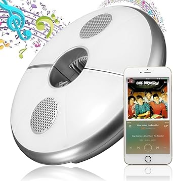 parasol with solar lights and bluetooth