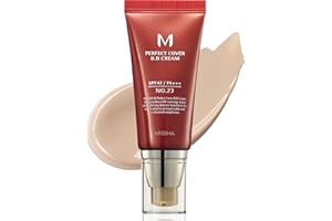 MISSHA M Perfect Cover BB Cream No.23 Natural Beige -Light/Medium with Cool/Neutral Undertone SPF 42 PA +++ 1.69 Fl Oz – Tinted Moisturizer for face with SPF