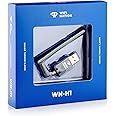 WiFi Nation® 802.11ac AC600 Fast USB WiFi Adapter, Wireless dongle with 2dBi dipole SMA Antenna, chipset: Realtek RTL8811AU, Dual Band 2.4GHz or 5GHz, Windows, MacOS and Linux Supported