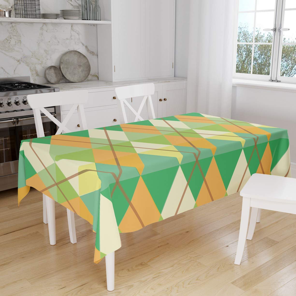 Bonamaison Kitchen Decoration, Tablecloth, 140cm x 160cm - Designed and Manufactured in Turkey