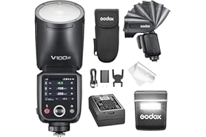 Godox V100C V100 C Camera Flash for Canon, 100W Touch Screen Flash Speedlite, HSS 1/8000s Sync, Compatible with Canon RF EOS 