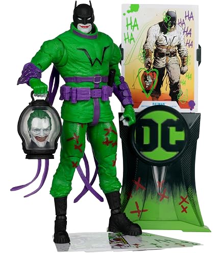 DC Direct Actionfigur The Batman Who Laughs – Ca. 13 Cm – Beweglich, Mit Base & Zubehör