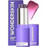 Wonderskin Cream Blush Stick pH-Activated - pHlush Stick, Blush for Cheeks | pH-activated blush stick that color adapts to your skin for a natural-looking flush on cheeks and lips.