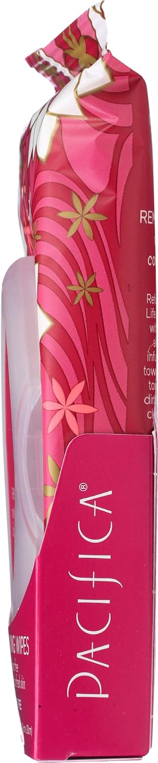 Pacifica Beauty Rose Water Makeup Removing Wipes, 30 Count : Beauty