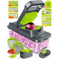 9-in-1 Vegetable Chopper - Multi-Function Veggie Slicer Dicer For Kitchen - View #6