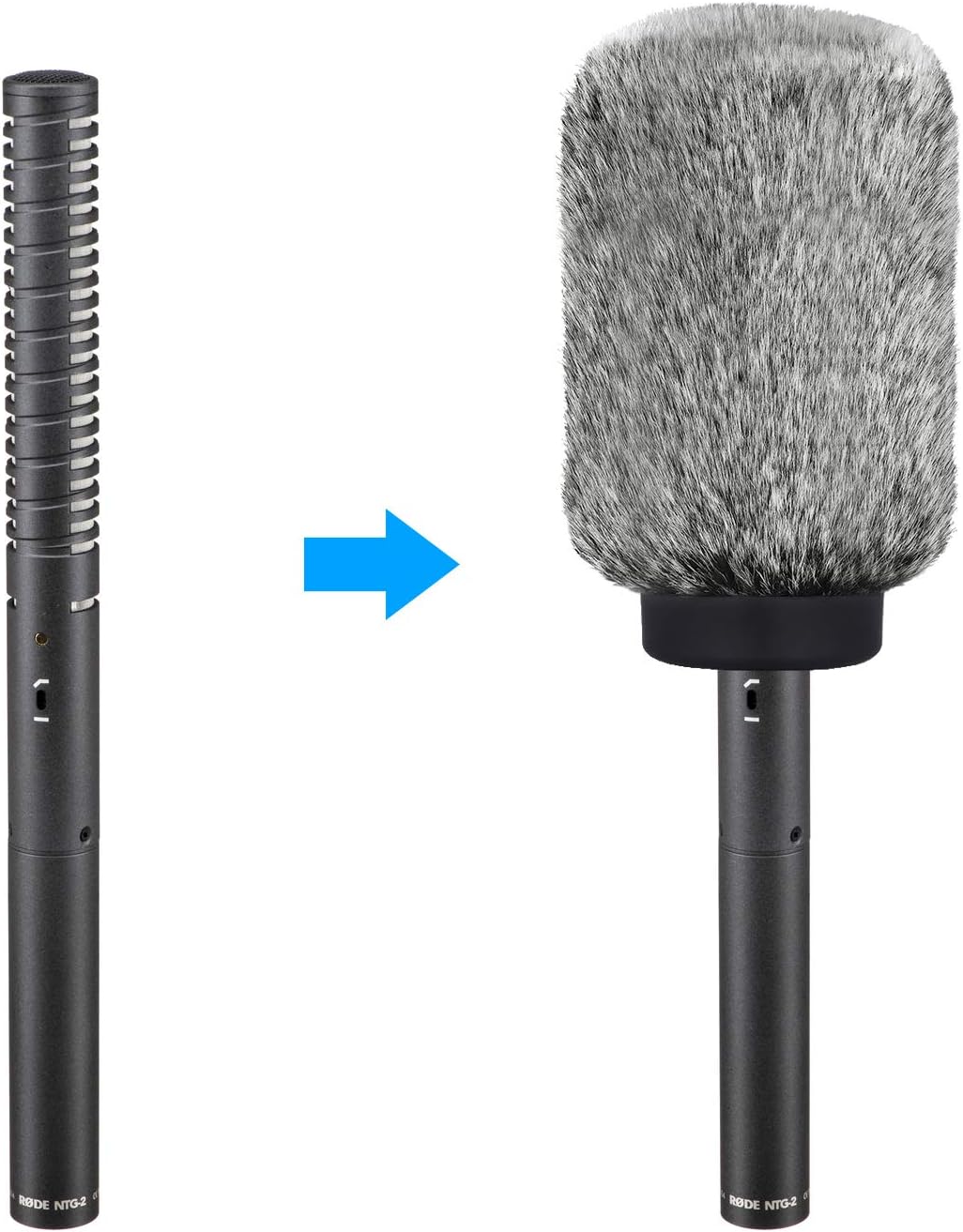 Rode NTG2 Microphone Windmuff, Windscreen/WindShield for Rode NTG1,NTG2 Shotgun Mic - Image 5